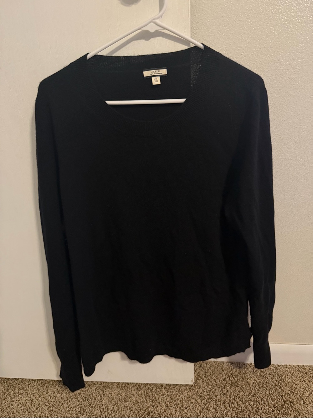 J. Crew women’s cashmere crewneck sweater